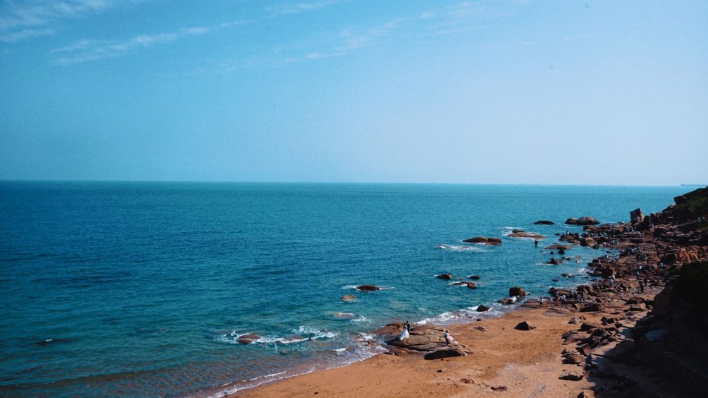 rocks at beach