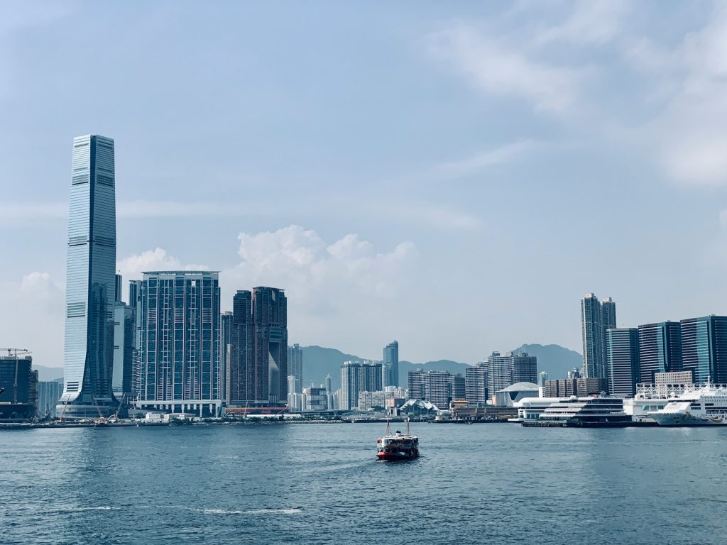 body of water near buildings