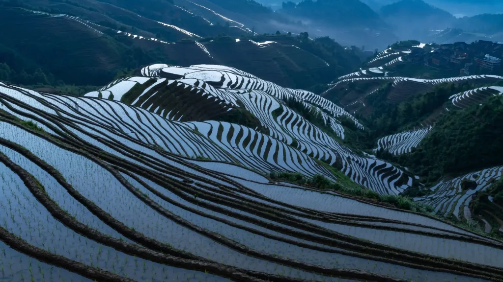Рисовые террасы лунцзи