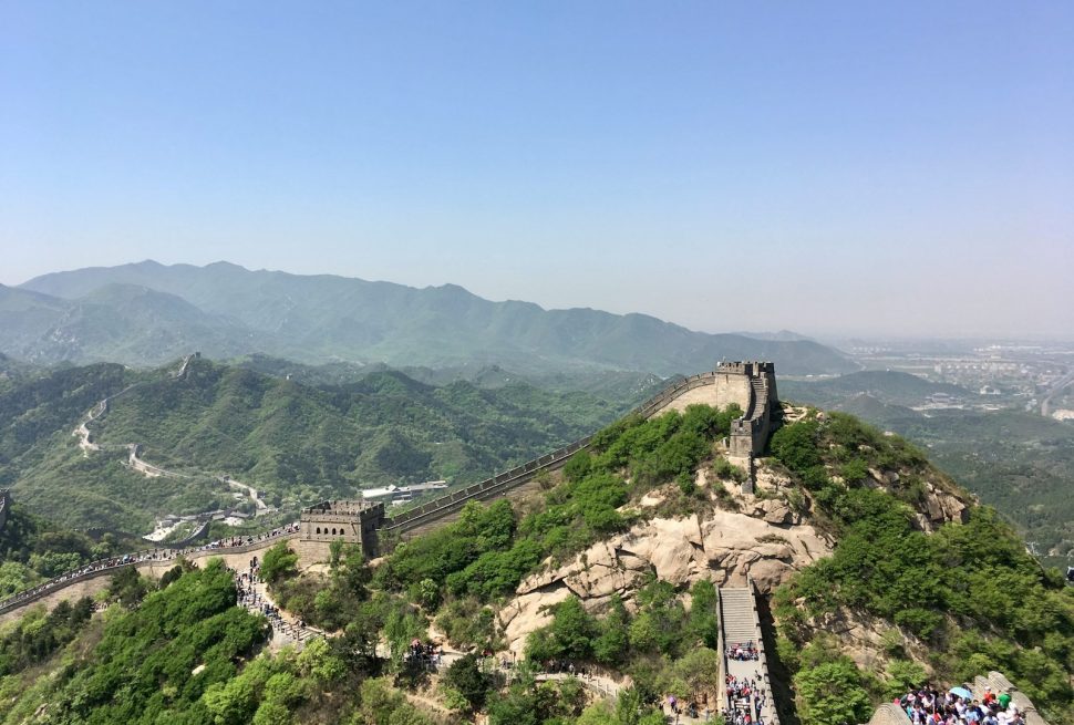 aerial view of city on mountain during daytime