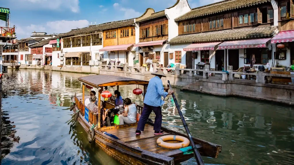 Прогулка по древнему городу Чжуцзяцзяо