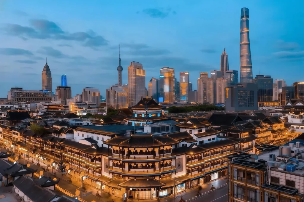 Старая улица Шанхая