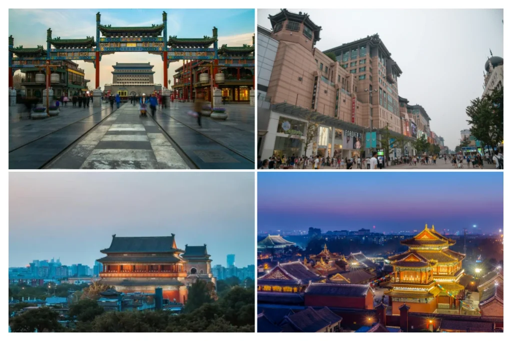 Улица Цяньмэнь, Улица Ванфуцзин, Барабанная, Храм Юнхэгун