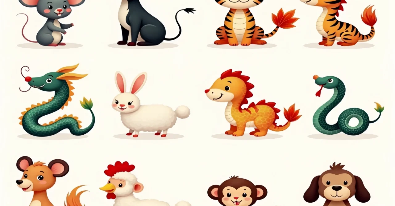 Легенды о 12 знаках китайского зодиака: тайна выбора животных и их порядка