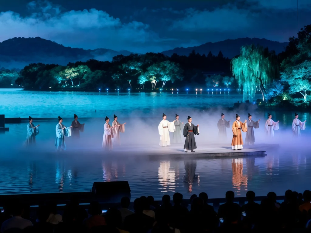 Песня на озере Запад