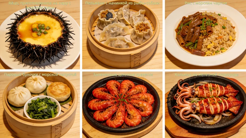 Местная кухня Даляня