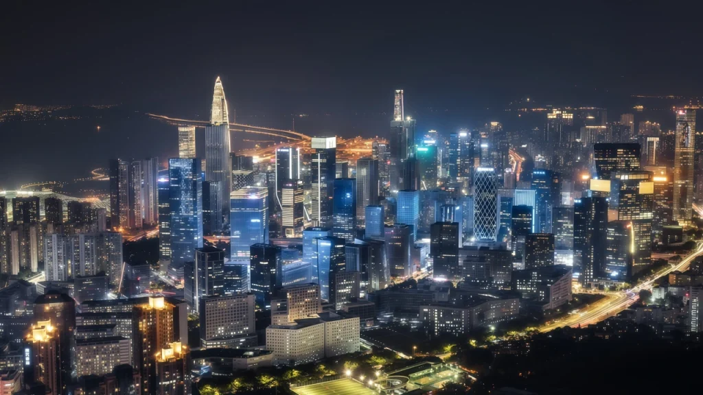 Ночной вид Шэньчжэня