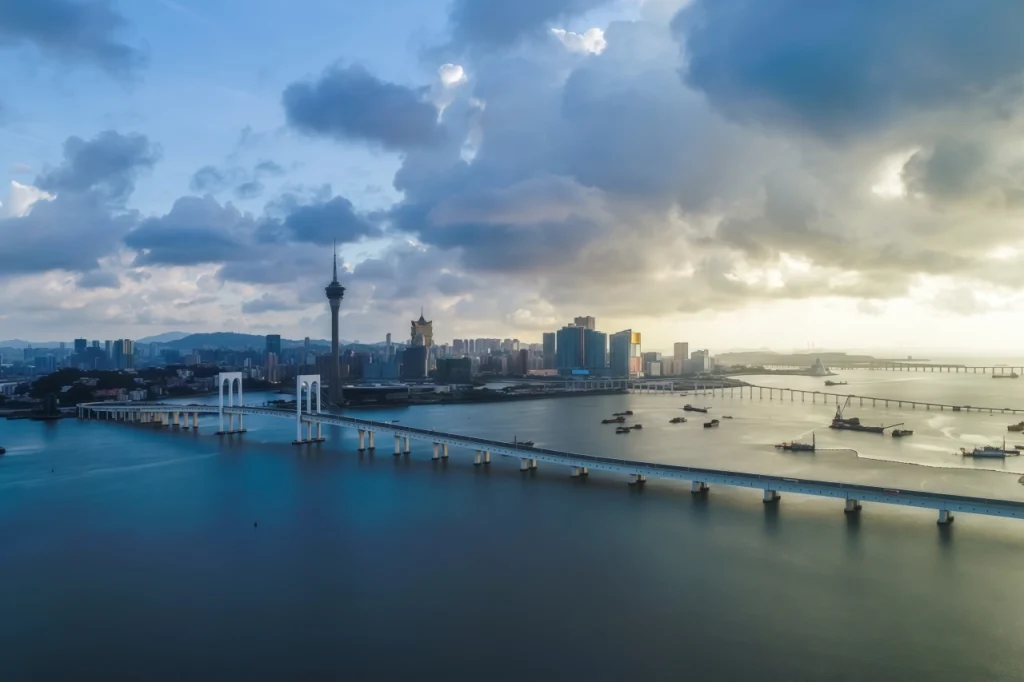 Ночной вид Макао