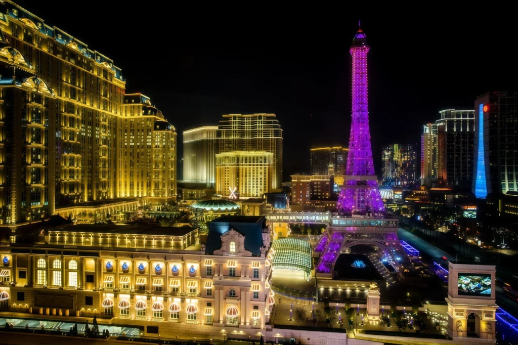 Ночной вид Макао