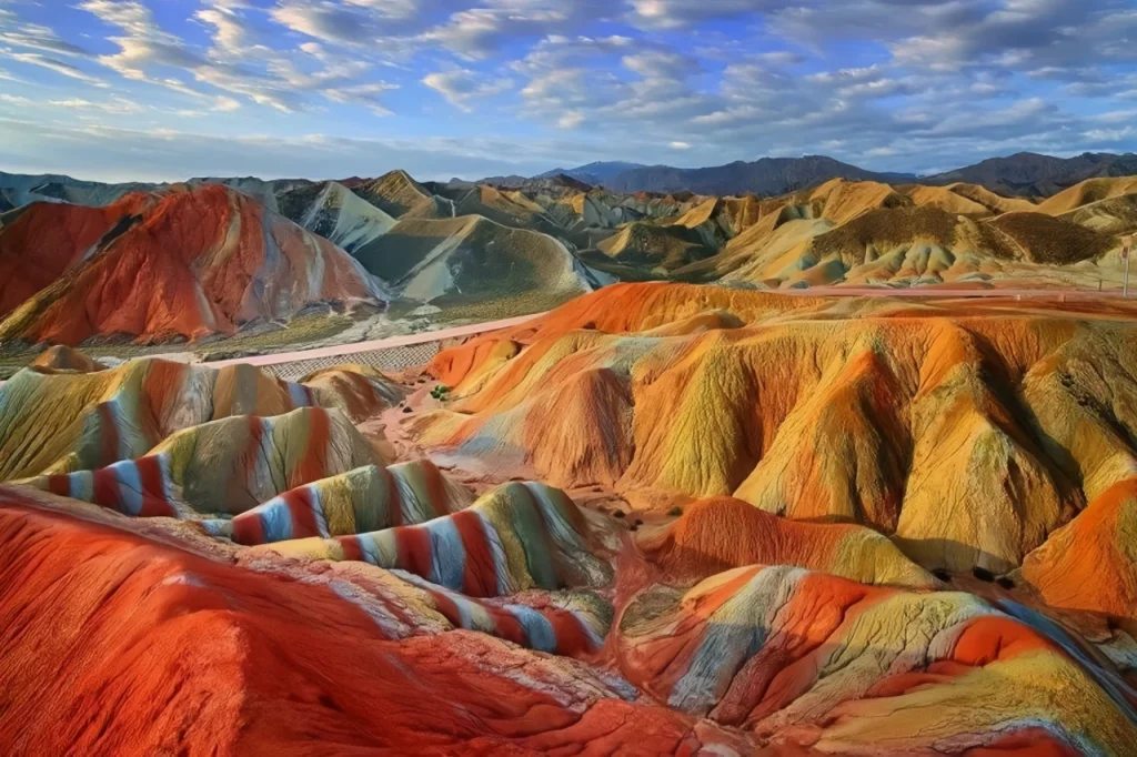 национальный геопарк Чжанье Данься