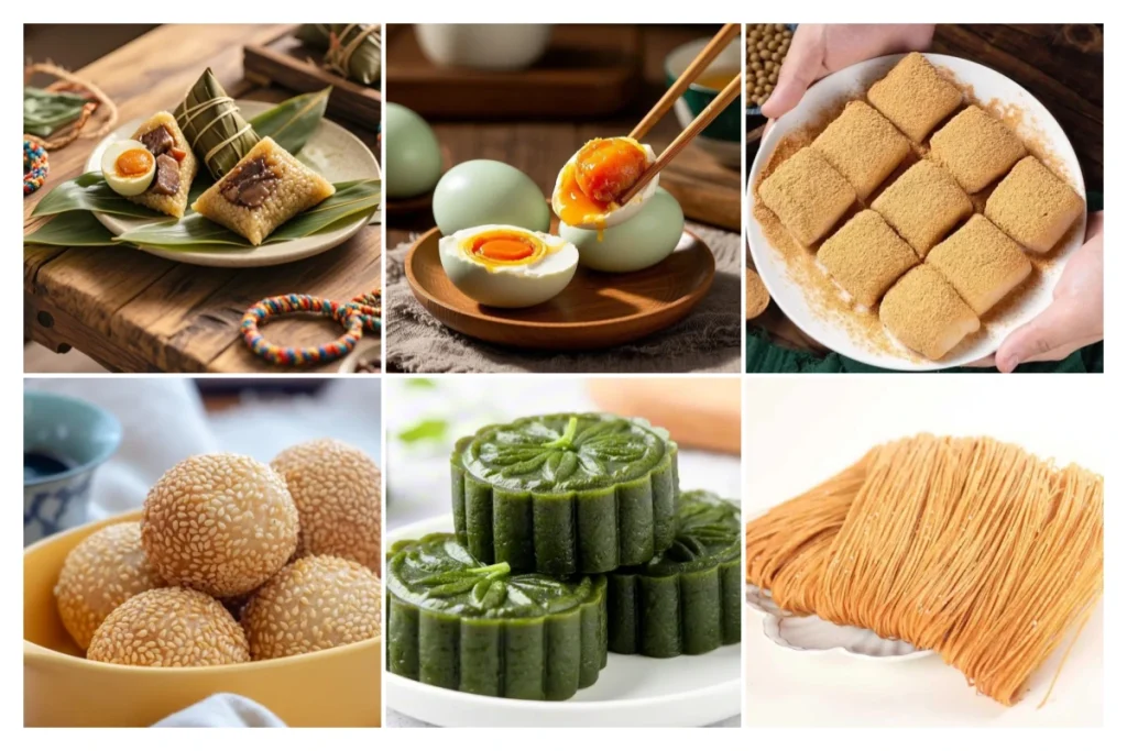 Еда на праздник драконьих лодок