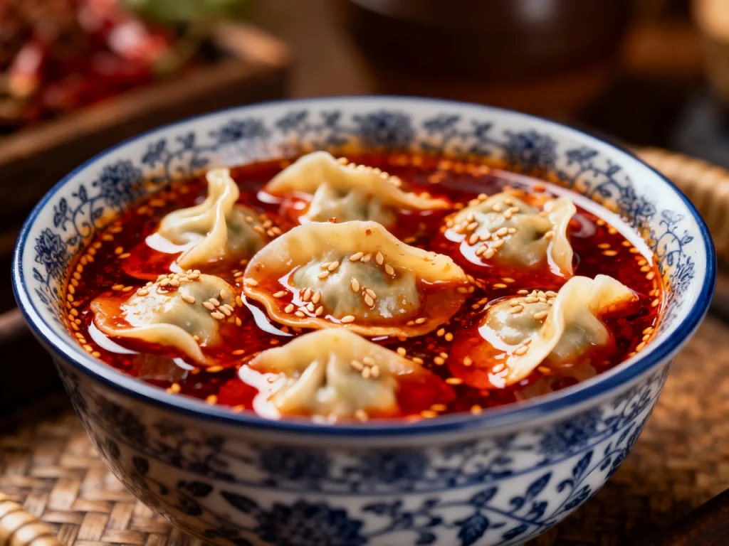 Вареники в красном масле