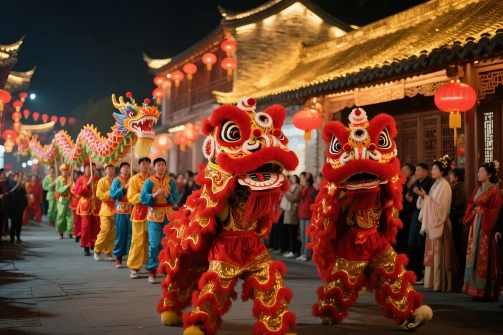 Танец дракона и льва