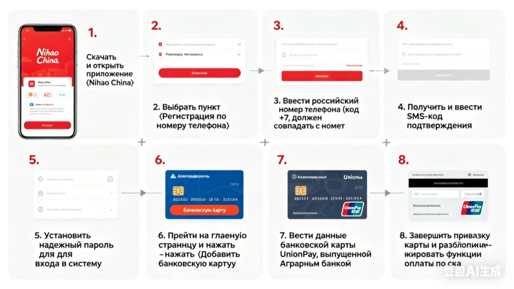 Процесс регистрации 