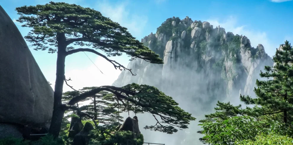 горы хуаншань